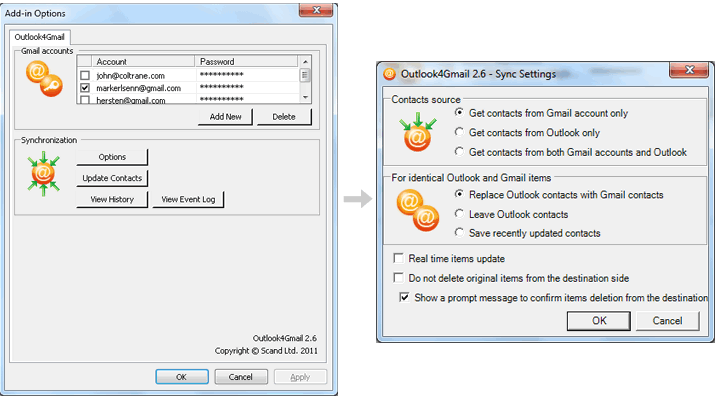 Add-in Options